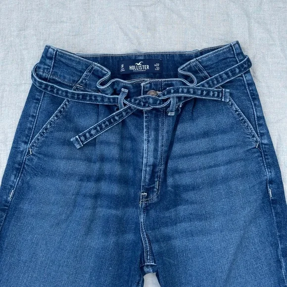 Hollister Ultra High Rise Mom Jeans Size 27 - Picture 3 of 8